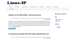 Desktop Screenshot of linux-ip.net